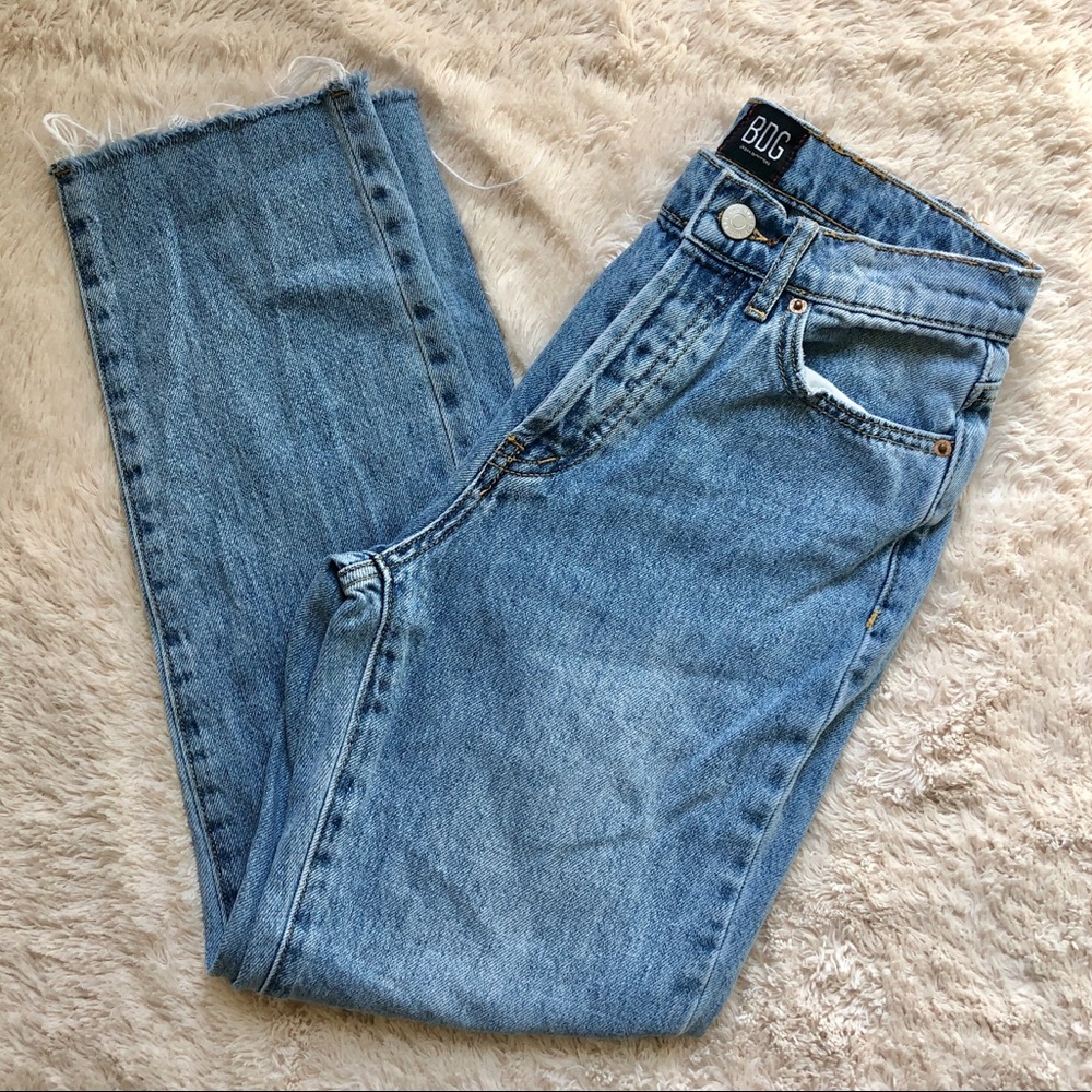 Urban Outfitters High-Waisted Slim Straight Jeans